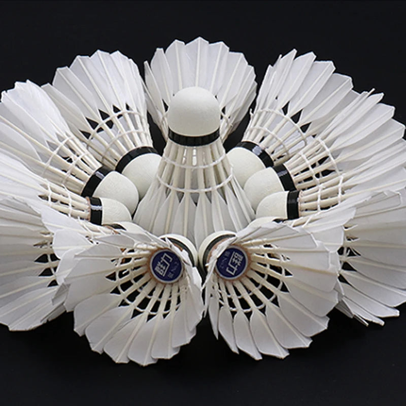 KUNLI 01 /Sliver 2 Duck Feather Shuttlecock for Competition Duck Feather Badminton Shuttlecock Sports Shuttlecocks Badminton