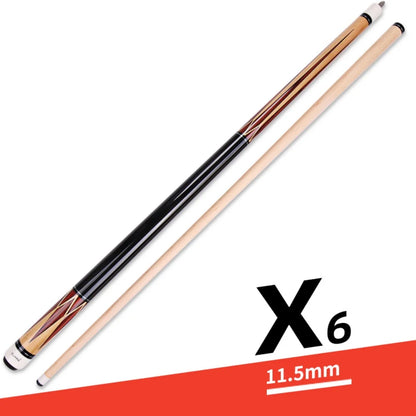 CUPPA 58" X6 Fashion Billiard Pool Cue Stick 10.5/11.5/12.5mm