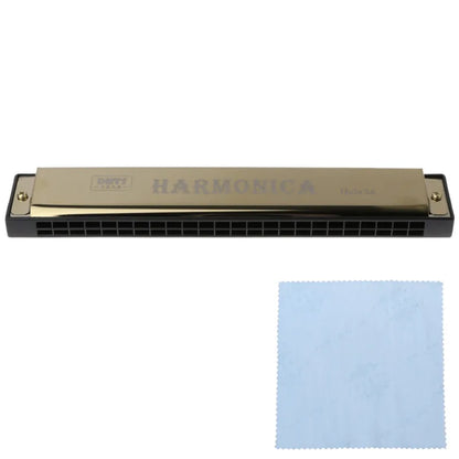 Professional 24 Hole Harmonica Key of C Mouth Metal Organ for Beginners