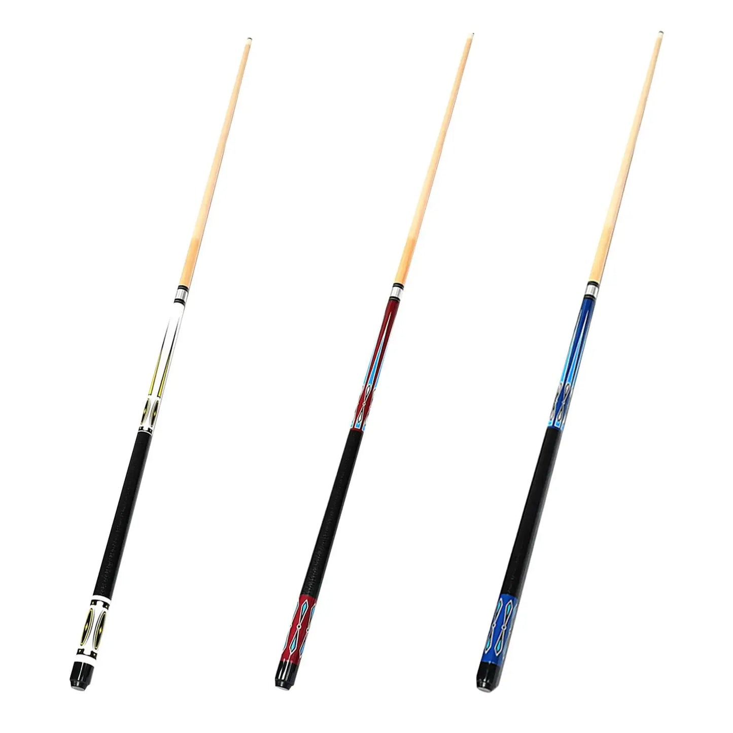 Pool Cue, 57inch Billiard Pool Cues, 1/2 Cue Stick With Anti Skid Sleeve,