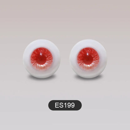 BJD Eyes Resin 8mm to 20mm Handscraft Colourful Flat Base Life Like Anime Eye Dolls Accessories