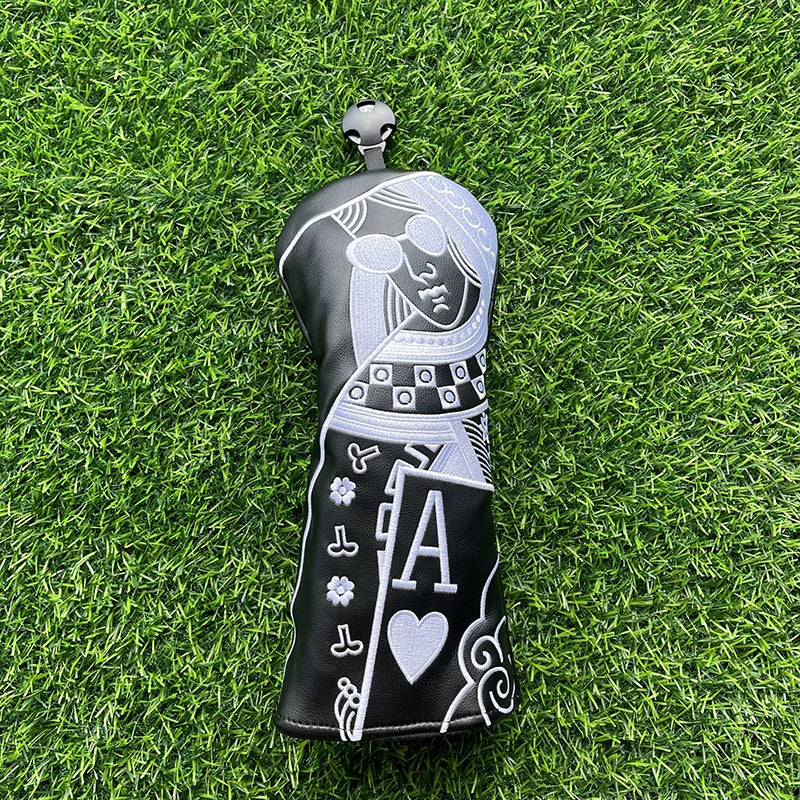 Kings and Queens and Knights Golf Club Wood Headcovers Driver Fairway Woods Hybrid Cover Photographing in Kind Fast Delivery