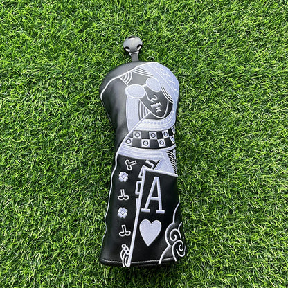 Kings and Queens and Knights Golf Club Wood Headcovers Driver Fairway Woods Hybrid Cover Photographing in Kind Fast Delivery