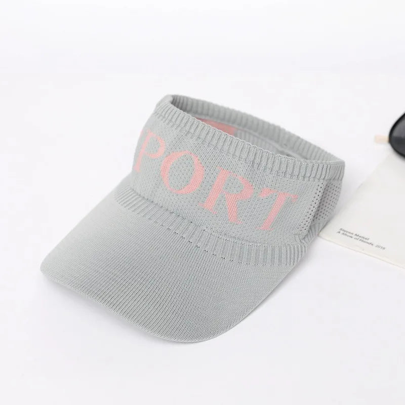 Adult Child Woman's Sun Visor Hats Female Bowknot Visor Caps Hand Made DIY Straw Summer Cap Casual Empty Top Hat Beach