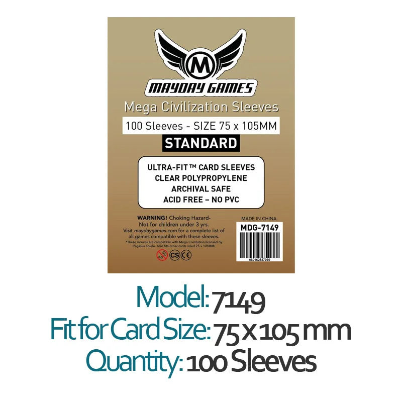 100 Sleeves MAYDAY Card Game Sleeve Protector Board Game Protective Sleeve MUNCHKIN MTG 41 45 56 59 63 68 87 88 92