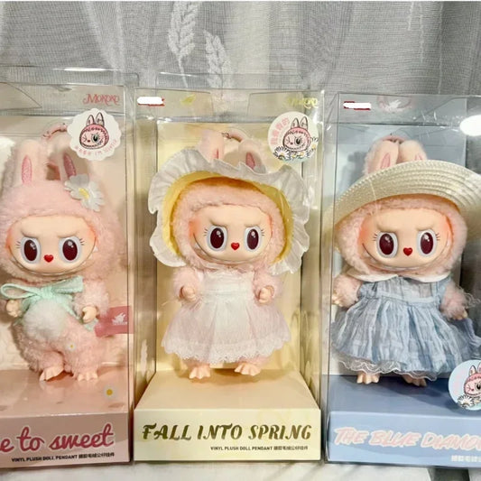 Hot New Cute Labubu the Monsters Box Toy Mokoko Sweetheart Series Figure Park Restrictions Models Keychain Gifts Replica Dolls