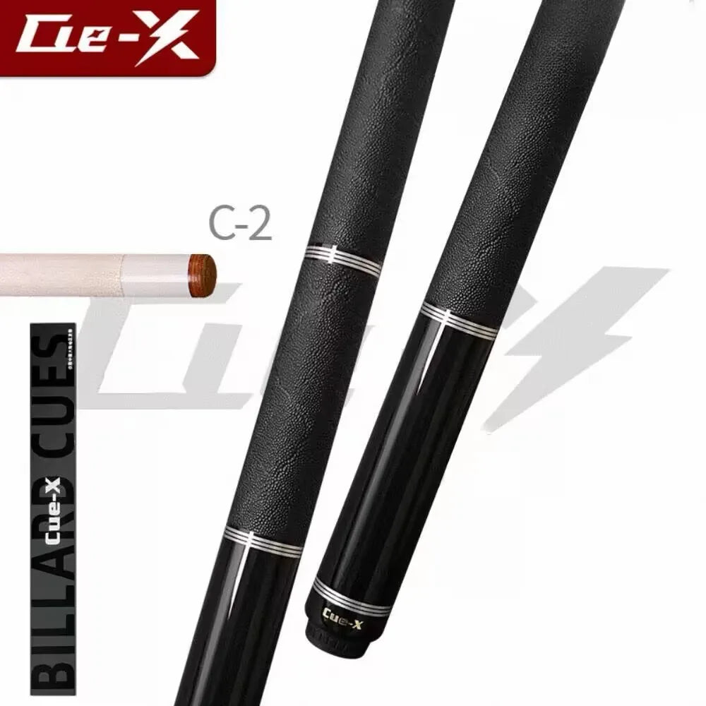 CUE-X 58" Galaxy Carbon Fiber Inside Maple Shaft Billiard Pool Cue Stick 12.5mm