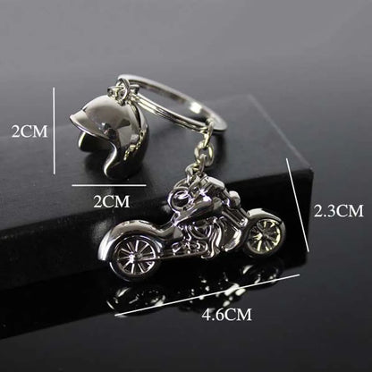 Hot Smart Car Key Holder for Car Styling Accessories Motorcycle Helmet Key Rings Motor Keychain Metal Motocross Car Accessories
