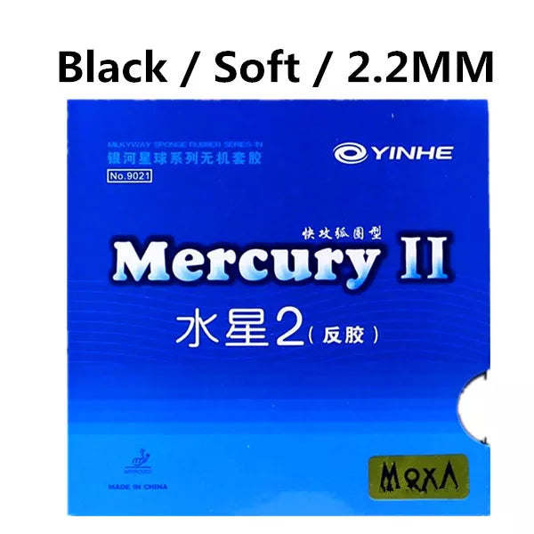 1x Original Yinhe Mercury 2 Table Tennis Rubber 9021 for Table Tennis Rackets Blade Racquet Ping Pong Rubber Pimples In