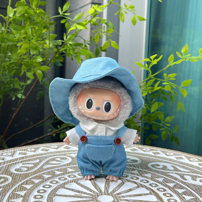 Spot Handmade 17 Cm Cute Mini Doll Clothing Accessories Doll Cotton Doll Suitable for Dolls Not Included