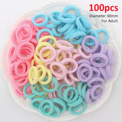 Diameter 35MM Hair Bands Ponytail Holder Hair Ties Headband Scrunchies Pack Scrunchie Hair Accessories for Women