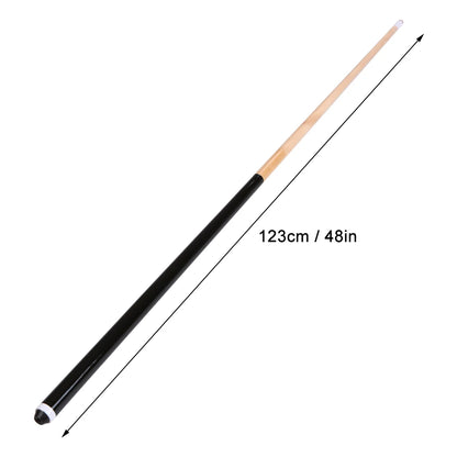 48In American Snooker Wood Pool Cue Assemble Children Adult Home Billiards Exercising Entertaining Tools Supply