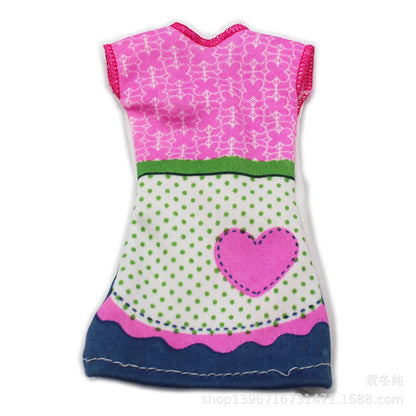 Fashion Clothing for Barbie Ken Dolls Clothes Movie Dress Up Denim Pants Set 1/6 Princess Skirts Bjd Toys for Girls Accessories