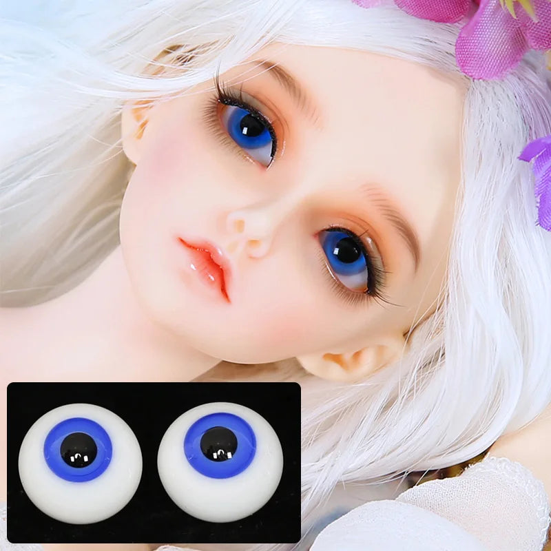 Fast Shipping Warehouse Special Doll BJD Eyes Eyeball Size 1/3 1/4 1/6 Dark Green Sapphire Blue Smoky Gray 6 8 10 12 14 16 18mm