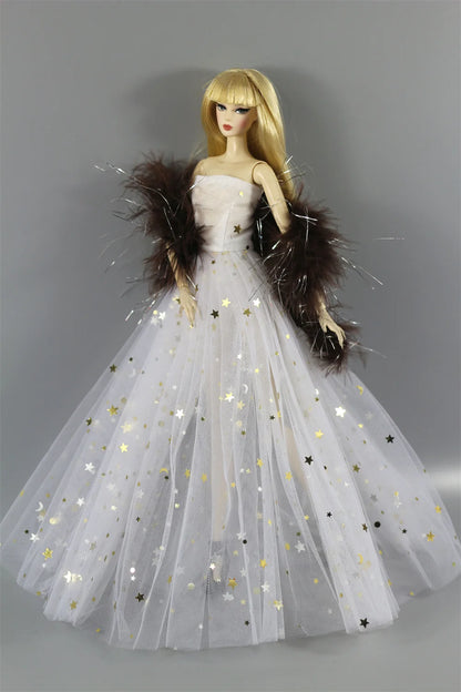 1 Set Doll Clothes Gown for 11.5 Inch 30cm Doll Many Style for Choice Gifts for Girls Doll Accessories