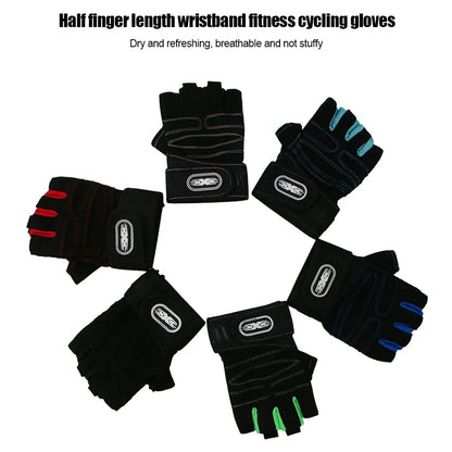 Gym Gloves Fitness Weight Lifting Gloves Body Building Training Sports Exercise Cycling Sport Workout Glove for Men Women M/L/Xl