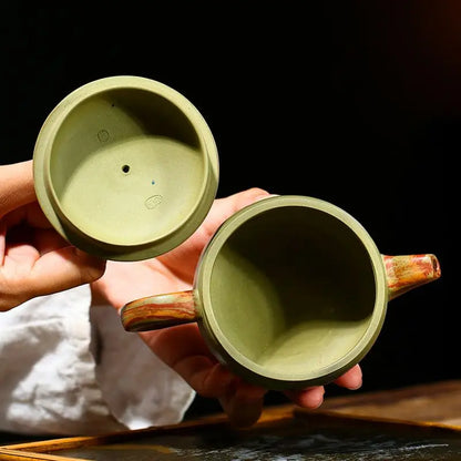 200ml Yixing Purple Clay Teapots Ball Hole Filter Pot Beauty Kettle Handmade Zisha Tea Set Gifts