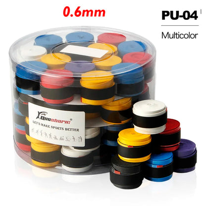 60 Pcs /Lot White Black Colorful Coated Tennis Overgrips Badminton Grips Breathable Tennis Racket Tapes Fishing Rod Sweatbands
