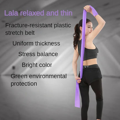 Yoga Sport Resistance Bands Pilates Training Fitness Exercise Home Gym Elastic Band Natural Rubber Latex Yoga Accessories