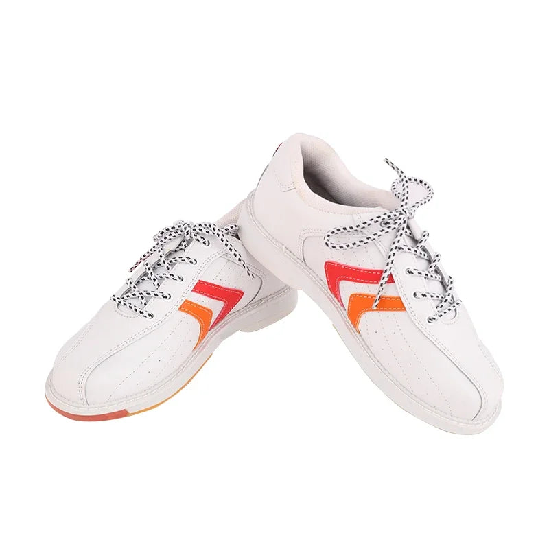 Ladies Breathable Bowling Shoes Women Lightweight Bowling Sneakers Right-Hand Anti-Skid Outsole Indoor Beginner Athletic Trainer