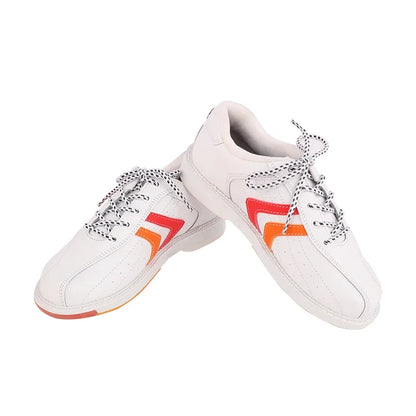 Ladies Breathable Bowling Shoes Women Lightweight Bowling Sneakers Right-Hand Anti-Skid Outsole Indoor Beginner Athletic Trainer