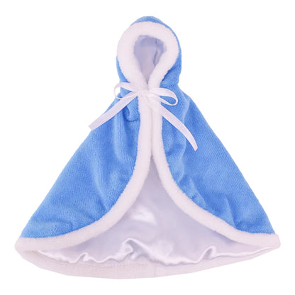 12 Styles Solid Color Pop Doll Cloak Doll Clothes for 11.8 Inch Barbiees&BJD&30CM Elf Doll Clothing Accessories Girl's Toys Gift