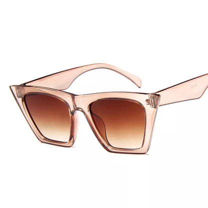 Fashion Square Sunglasses Woman Designer Luxury Man/Woman Cat Eye Sun Glasses Classic Vintage UV400 Outdoor Oculos De Sol