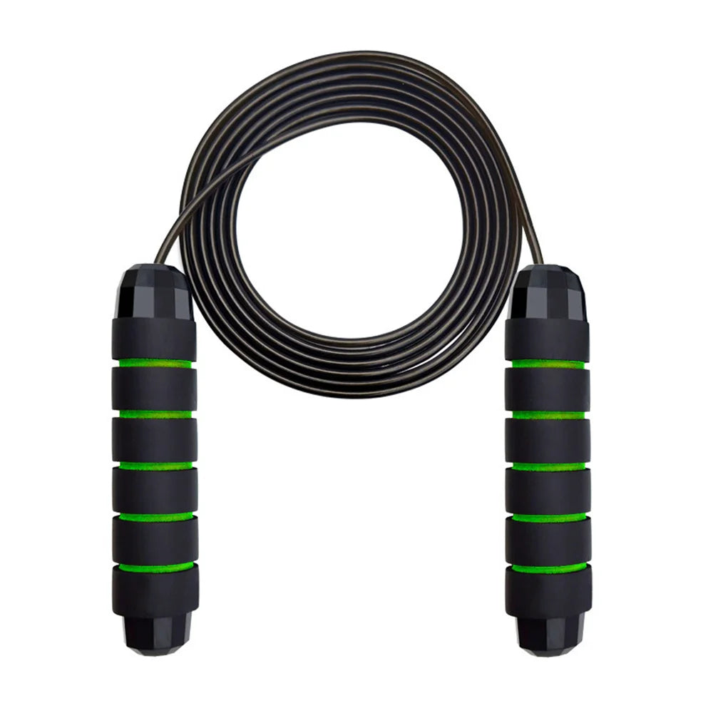 Adjustable Jump Rope Rapid Speed Jump Steel Skipping Rope Foam Handle Fitness Slim Body Professional Home Sport Equipment