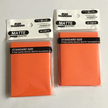 100PCS Matte TCG Card Sleeve  Mtg Yugioh Deck Protector Photocard Case Tarot : 66x91mm