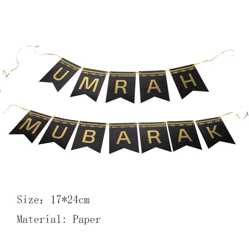 Hot Stamping Eid Mubarak Disposable Paper Plate Cup Napkin Islamic Muslim Eid Al Adha Home Party Decor Ramadan Kareem  Supplies