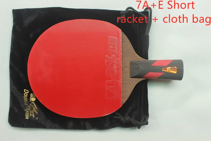 Original Double Fish 7A+C Table Tennis Rackets 8A+C 8 STARS Finished Product Table Tennis Racquet