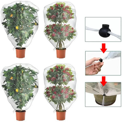 1-5Pcs Garden Plant Tree Fruit Cover Bug Net Barrier Bag Vegetable Protection Garden Barrier Cover Bag Garden Supplies Tools