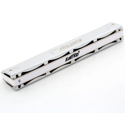 EASTTOP 24holes Tremolo Harmonica,professional Harmonica for Player,beginner,gift