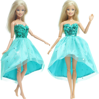 BJDBUS Doll Dress Newest Handmade Party High Quality Accessories Clothes for Barbie Doll Cloth Baby Girl Gift Toy Pants Skirt