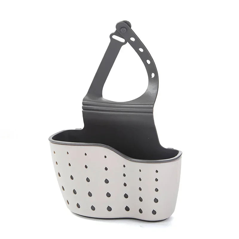 Sink Shelf Soap Sponge Drain Rack Bathroom Holder Kitchen Storage Suction Cup Kitchen Organizer Sink Kitchen Accessories Wash