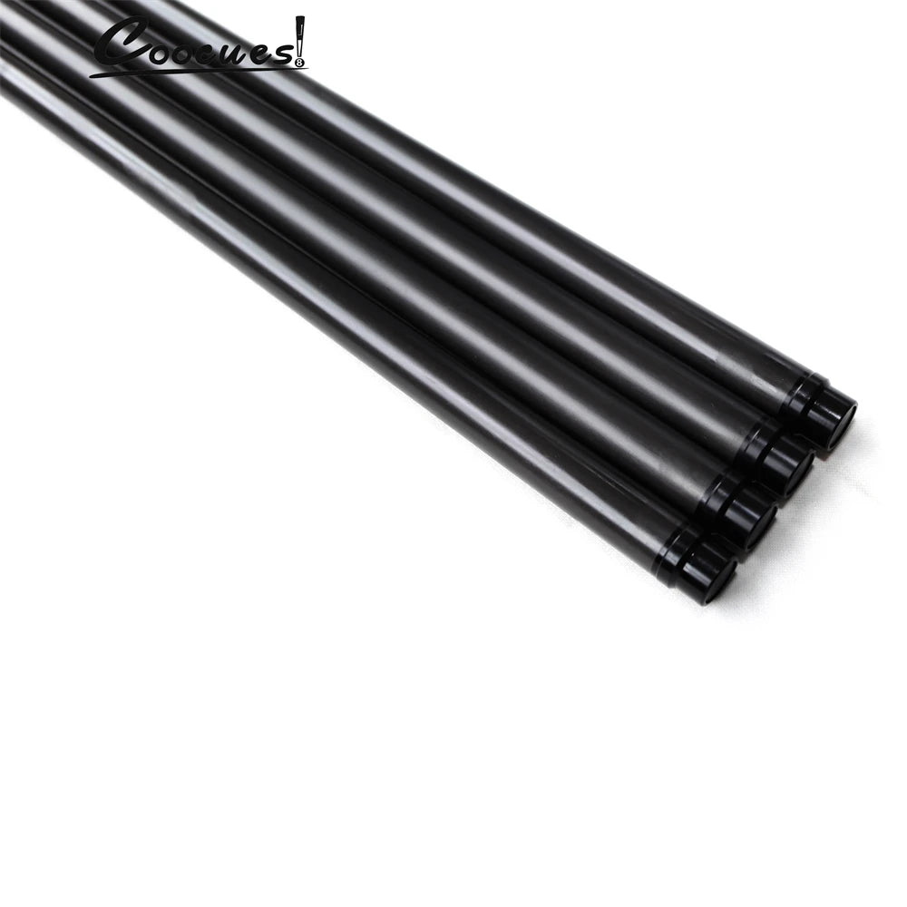 100% Carbon Fiber Billiard Shaft Professional Black Technology Low Deflection Pro Taper Extra Spare Shaft for Pool Cue Stick