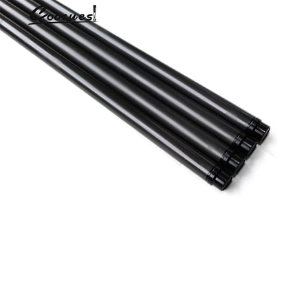 100% Carbon Fiber Billiard Shaft Professional Black Technology Low Deflection Pro Taper Extra Spare Shaft for Pool Cue Stick