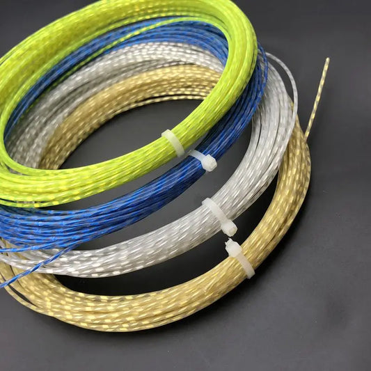 Retail 1pc ZARSIA Flash Nylon Tennis String 1.30mm MULTIFILAMEN Tennis Rackets String