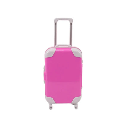 Doll Accessories Clothes Jewelry Luggage Suitcase Dollar Mini Plastic Toiletries Computer for 11.5 Inch Barbiees BJD Glasses Toy