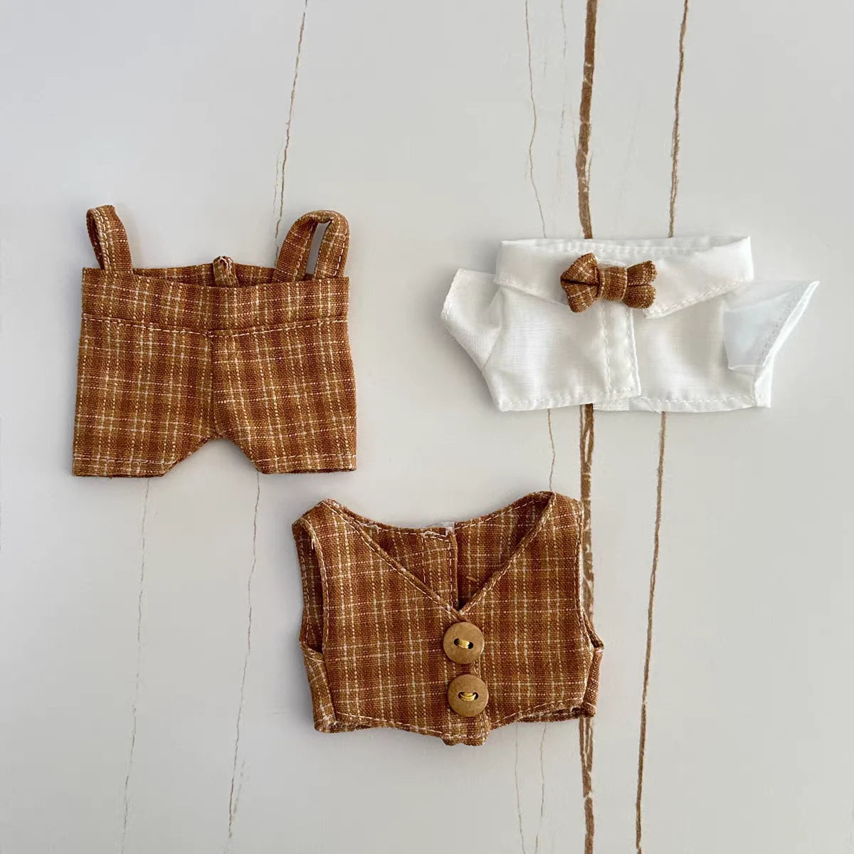 Spot Handmade 17 Cm Cute Mini Doll Clothing Accessories Doll Cotton Doll Suitable for Dolls Not Included