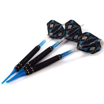 Nice CUESOUL Professional Electronic Soft Tip Darts With Unique Dart Flights Blue PC Dart Shaft