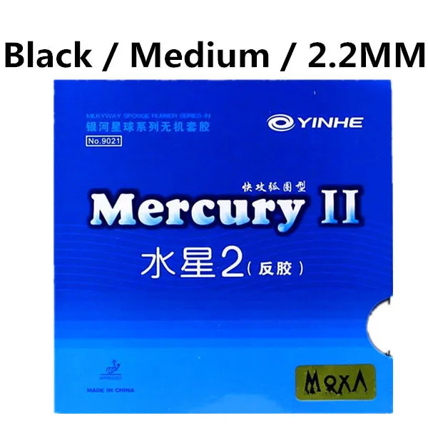 1x Original Yinhe Mercury 2 Table Tennis Rubber 9021 for Table Tennis Rackets Blade Racquet Ping Pong Rubber Pimples In