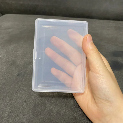2/4/8 Pieces 10*7*2.4cm Transparent Plastic Boxes Playing Cards Container PP Storage Case Packing Poker Card Box for Board Games
