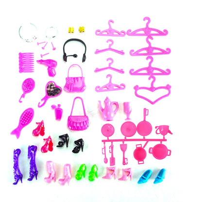 Mini Furniture for Barbiees Doll House Chair Shoe Skate Clothes for Barbies Doll Accessories Kelly 1:12 Doll DIY Toys for Girls