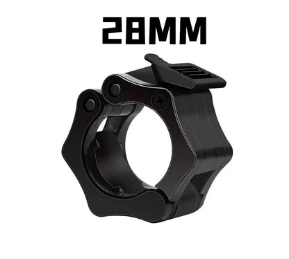 1pcs Spinlock Collars Barbell Collar Lock Dumbell Clips Clamp Weight Lifting Bar Gym Dumbbell Fitness Body Building 25/28/30mm