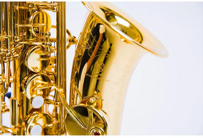 Made in Japan 62 Professional Alto Drop E Saxophone Gold Alto Saxophone With Band Mouth Piece Reed Aglet More Package Mail