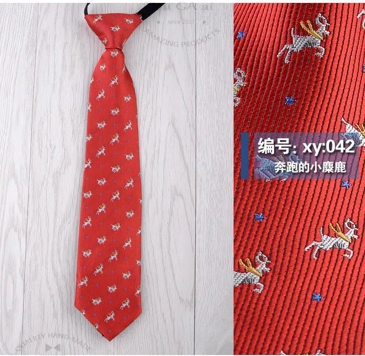 28*6cm Gravata Boys Girls Children's Tie School Class Dance Costume Accessories Band Cartoon Student Tie Necktie Neckcloth