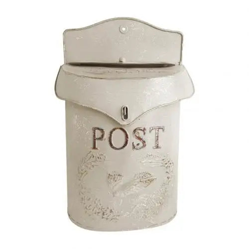 European Style Iron Retro Mailbox, Sealed Suggestion Box, Newspaper Mailbox, Wedding Garden Decoration Home Mailbox Post Box