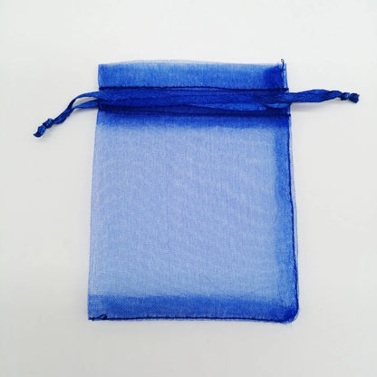 100pcs/Lot 5x7/7x9/10x15cm Organza Jewelry Bags Pouch Organza Drawstring Bag Jewelry Packaging for Jewelry Pouches Jewellery Bag