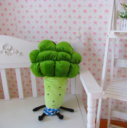 1pc 55/70cm Cartoon Vegetables Plush Toy Creative Carrot Broccoli Plush Pillow Stuffed Soft Toys for Children Kids Birthday